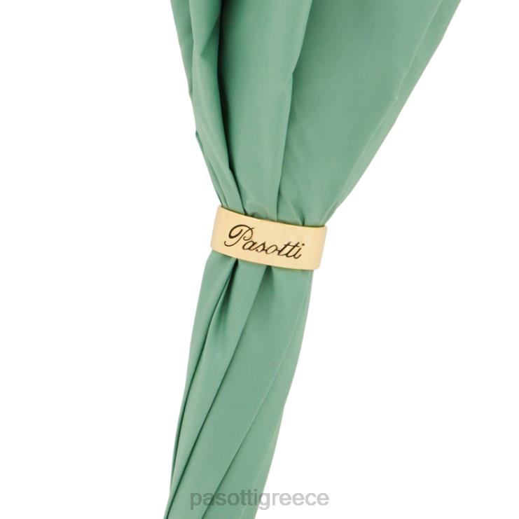 ομπρέλα | PASOTTI 189 5d934-1 p5 - ομπρέλα με πράσινα και ροζ τριαντάφυλλα διπλό ύφασμα 2N6B8389 γυναίκες